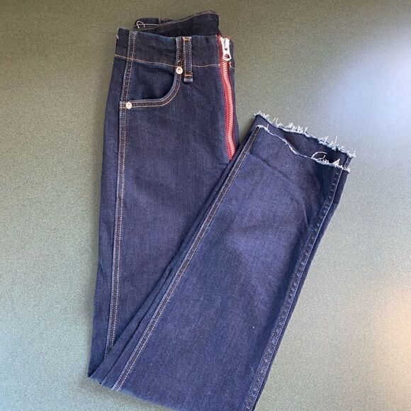 Rag & bone Nina high rise cigarette 24 vgc frayed - Picture 1 of 15